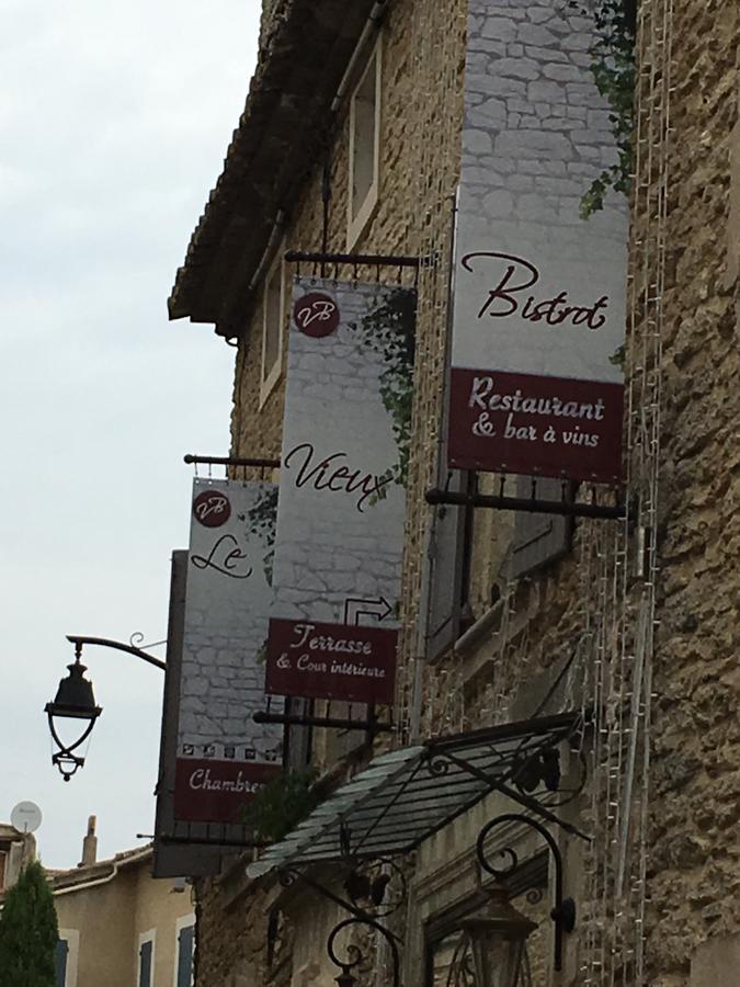 Hotel Le Vieux Bistrot Cabrières-dʼAvignon Exteriér fotografie