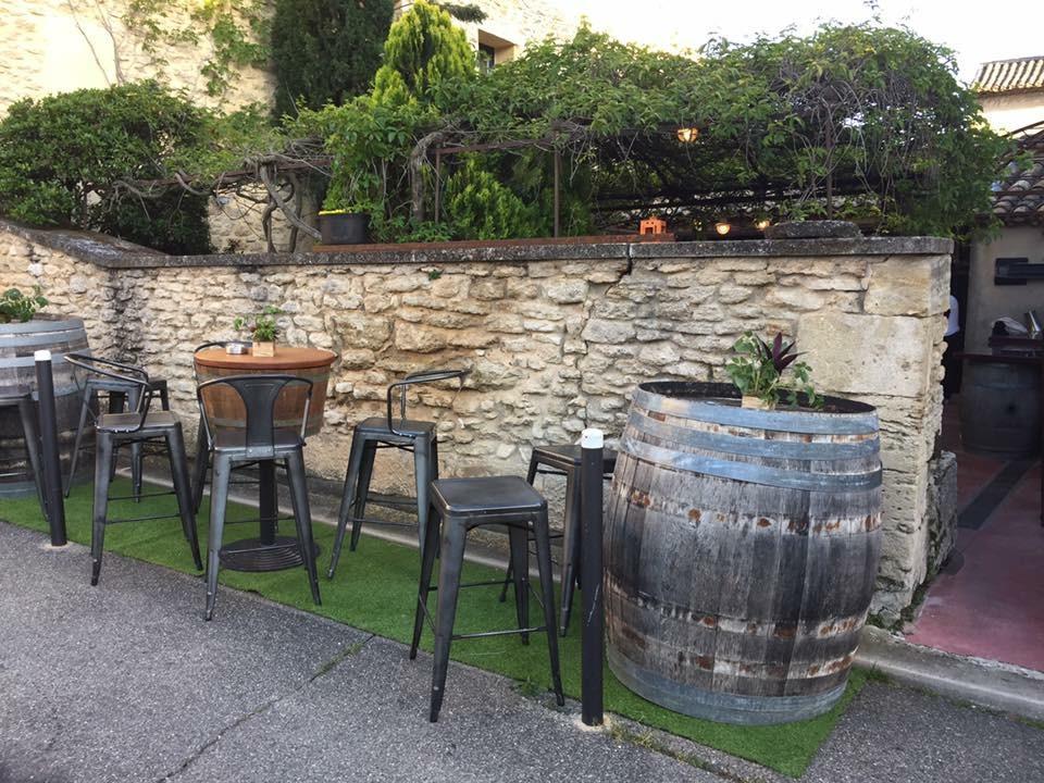 Hotel Le Vieux Bistrot Cabrières-dʼAvignon Exteriér fotografie
